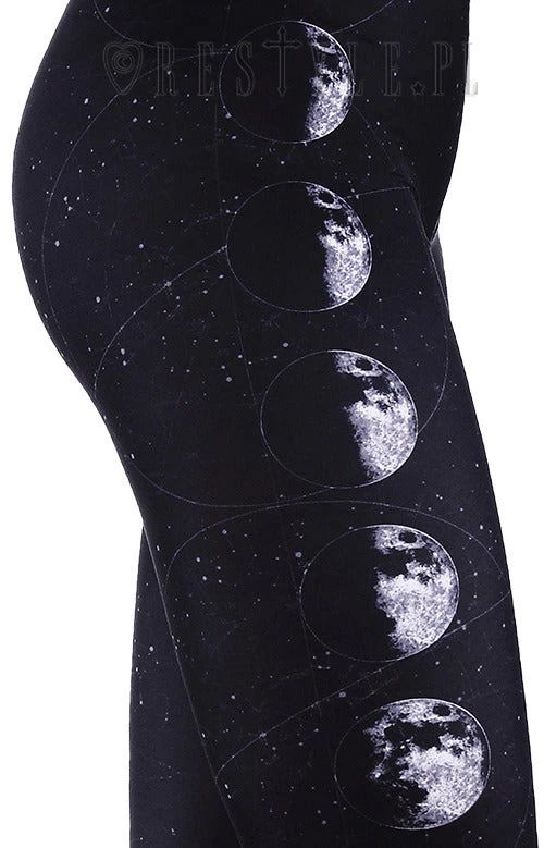 ReStyle Moon Phase Leggings Map Of The Stars Women's Stuff 8 ReStyle Moon Phase Leggings Map Of The Stars Women's Stuff
