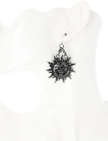 ReStyle Jewelry Moon And Sun Silver Earrings 5 ReStyle Jewelry Moon And Sun Silver Earrings