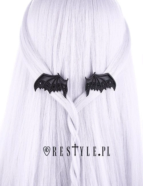 ReStyle Accessories Lace Bat Wings Hair Clips 5 ReStyle Accessories Lace Bat Wings Hair Clips