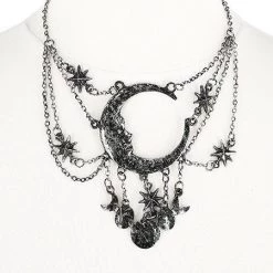 ReStyle Jewelry Sleepless Nights Silver Moon Necklace