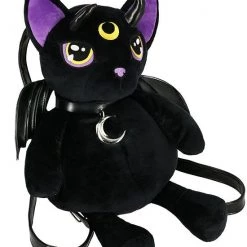ReStyle Violet Demonic Cat Backpack