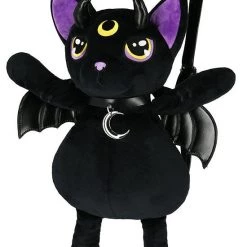ReStyle Violet Demonic Cat Backpack