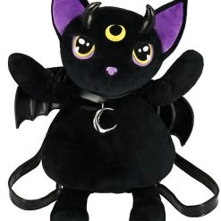 ReStyle Violet Demonic Cat Backpack
