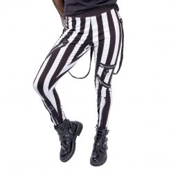 Heartless Women's Stuff Ghosted Leggings - Black & White