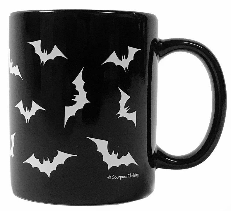 Sourpuss Luna Bats Mug Black 4 Sourpuss Luna Bats Mug Black