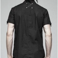 Punk Rave Men's Stuff Marduk Shirt 22 Punk Rave Men's Stuff Marduk Shirt