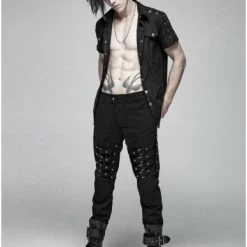 Punk Rave Men's Stuff Marduk Shirt 27 Punk Rave Men's Stuff Marduk Shirt