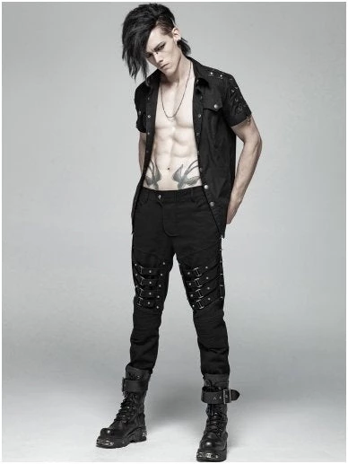 Punk Rave Men's Stuff Marduk Shirt 11 Punk Rave Men's Stuff Marduk Shirt