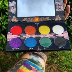 Glam Goth Beauty 7 Deadly Sins Palette