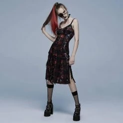 Punk Rave Women's Stuff Gothic Heart Skull Lace Eye Patch