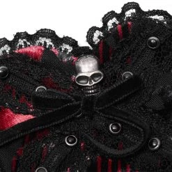 Punk Rave Women's Stuff Gothic Heart Skull Lace Eye Patch