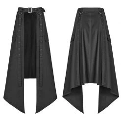 Punk Rave Detachable Half Skirt