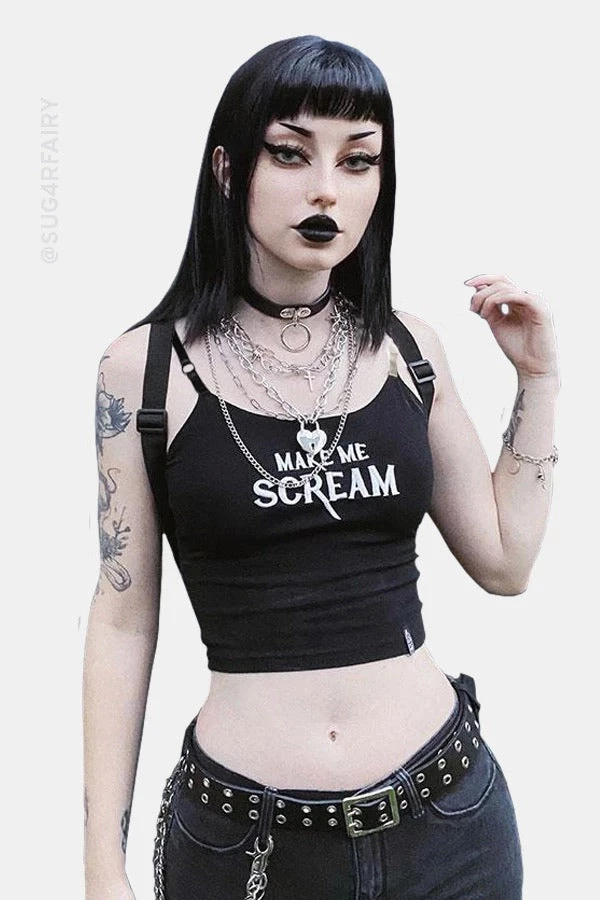 Forest Ink Make Me Scream Top Women's Stuff 3 Forest Ink Make Me Scream Top Women's Stuff