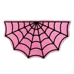 Sourpuss Spiderweb Rug Small - Pink Gift Ideas