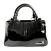 Sourpuss Locked Out Purse - Glossy Black