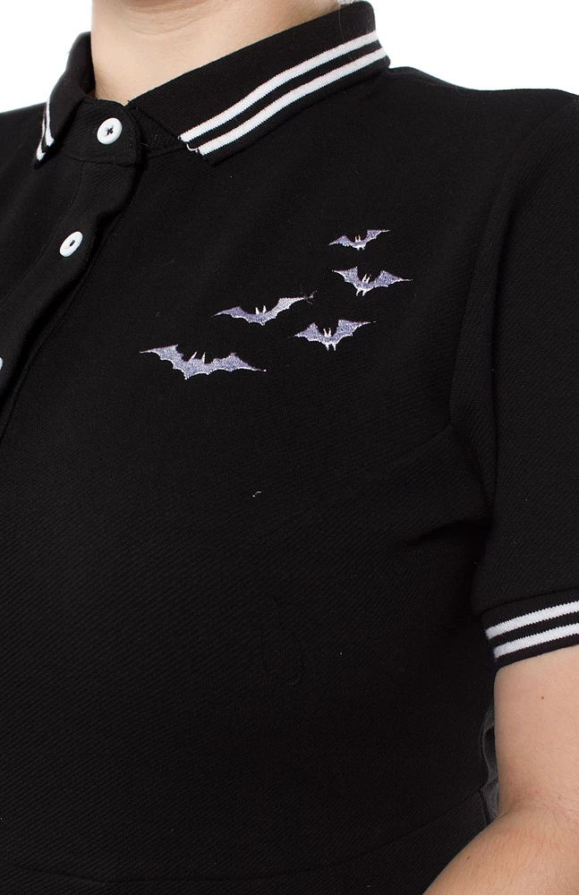Sourpuss Bat Polo Dress Women's Stuff 6 Sourpuss Bat Polo Dress Women's Stuff