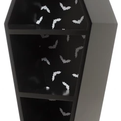Sourpuss Bat Print Coffin Shelf