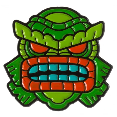 Sourpuss Tiki Creature Enamel Pin 3 Sourpuss Tiki Creature Enamel Pin
