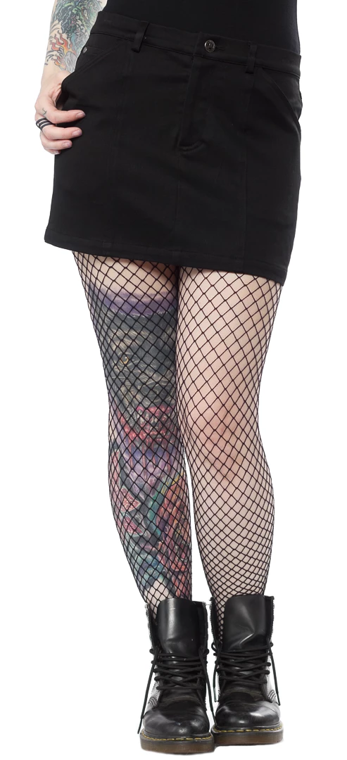 Sourpuss 5-Pocket Mini Skirt - Black 4 Sourpuss 5-Pocket Mini Skirt - Black