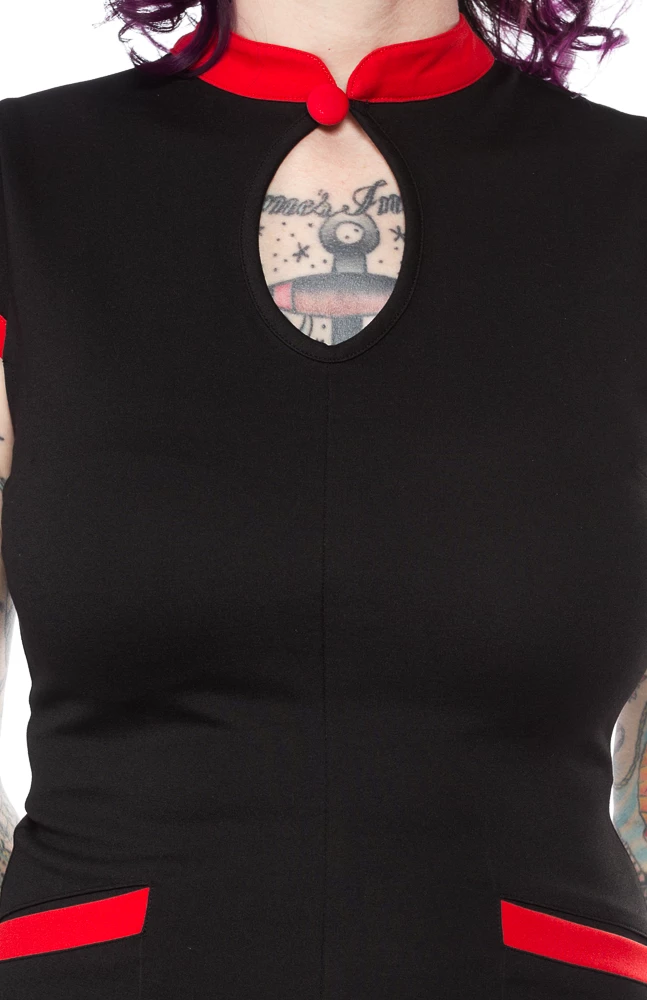 Sourpuss Women's Stuff Secret Agent Dress 5 Sourpuss Women's Stuff Secret Agent Dress