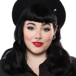 Sourpuss Accessories Spiderweb Beret