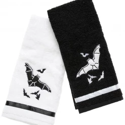 Sourpuss Spooksville Bats Hand Towel Set