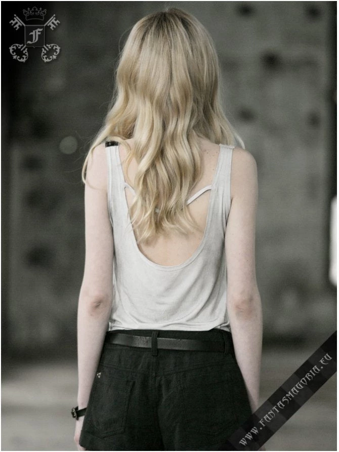 Punk Rave White Watercolor Tank Top 5 Punk Rave White Watercolor Tank Top