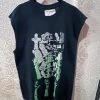 Rockin Bones Undead Zombie Men's Sleeveless Tee - Bloody Rose Boutique Exclusive