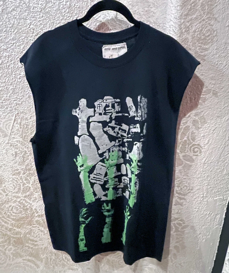 Rockin Bones Undead Zombie Men's Sleeveless Tee - Bloody Rose Boutique Exclusive 3 Rockin Bones Undead Zombie Men's Sleeveless Tee - Bloody Rose Boutique Exclusive